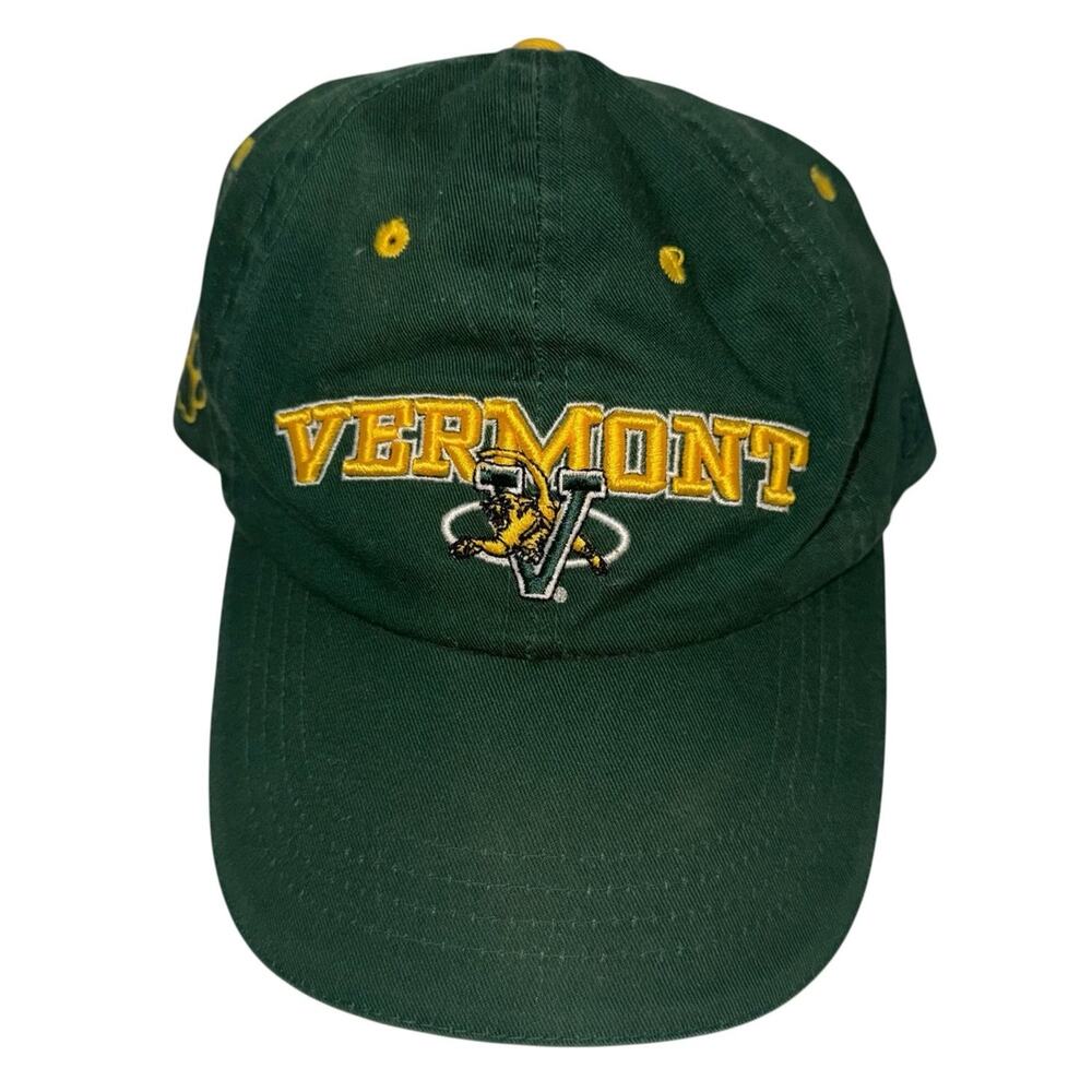 Vermont University Vermont Catamounts UVM ML Caps Strapback Baseball Hat OSFA